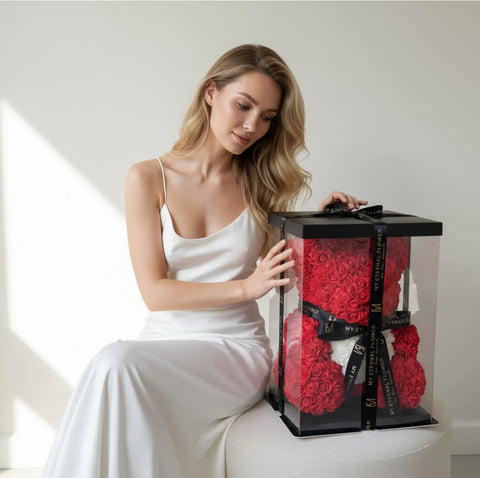 Luxury Rose Bear Gift